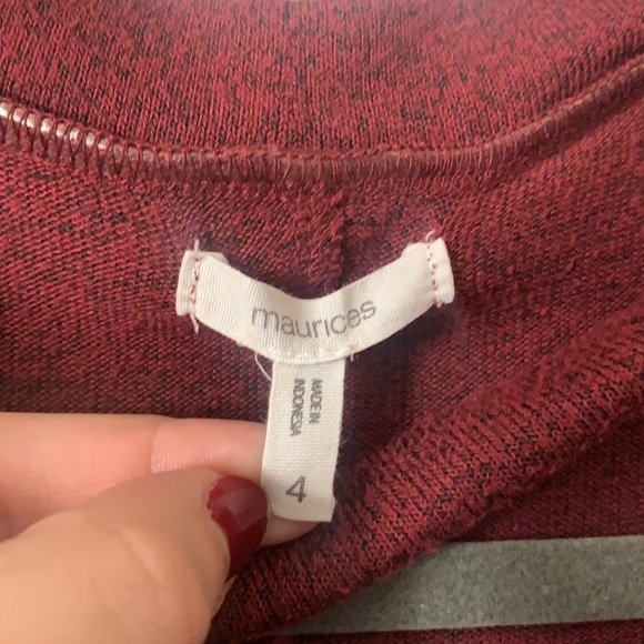 Cold Shoulder Sweatshirt - Picture 2 of 7